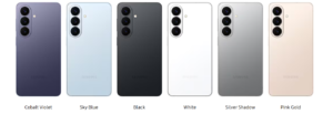 Samsung Galaxy S26 colors 