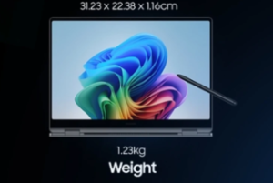 Samsung Galaxy Book5 Pro weight and dimensions 