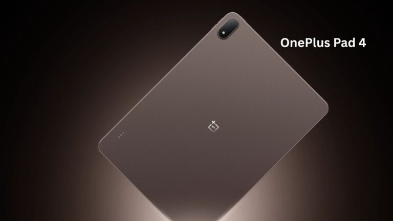 OnePlus Pad 4 back view