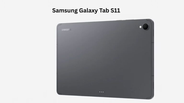 Samsung Galaxy Tab S11 Back view