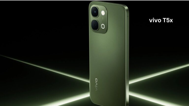 vivo T5x back view