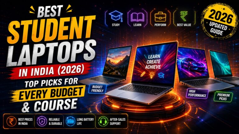 Best Student Laptops in India (2026)