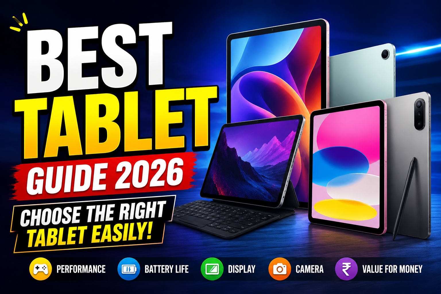 Best Tablet Guide 2026: Choose the Right Tablet Easily