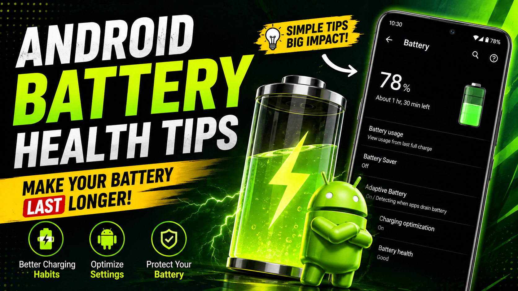 phone battery health tips android
